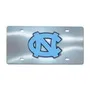 Fan Mats Unc Chapel Hill Chrome Diecast License Plate 185-F114-Crm North Carolina Tar Heels
