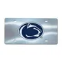 Fan Mats Penn State Chrome Diecast License Plate 196-F114-Crm Penn State Nittany Lions