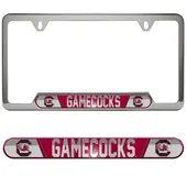 Fan Mats University Of South Carolina Embossed License Plate Frame 208-F122 South Carolina Gamecocks