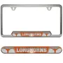 Fan Mats University Of Texas Embossed License Plate Frame 218-F122 Texas Longhorns