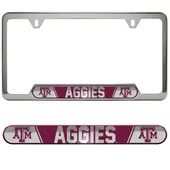 Fan Mats Texas A&M University Embossed License Plate Frame 219-F122 Texas A&M Aggies
