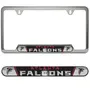 Fan Mats NFL - Atlanta Falcons Embossed License Plate Frame 602-F122 Atlanta Falcons