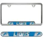 Fan Mats NFL - Detroit Lions Embossed License Plate Frame 611-F122 Detroit Lions