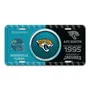 Fan Mats NFL - Jacksonville Jaguars Embossed Metal License Plate 615-F115 Jacksonville Jaguars