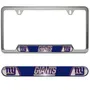 Fan Mats NFL - New York Giants Embossed License Plate Frame 621-F122 New York Giants
