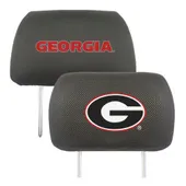 Fan Mats University Of Georgia Head Rest Cover 142-F118.2 Georgia Bulldogs