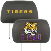 Fan Mats Lsu Head Rest Cover 162-F118.2 Lsu Tigers