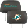 Fan Mats NFL - Miami Dolphins Head Rest Cover 617-F118.2 Miami Dolphins