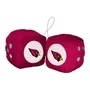 Fan Mats NFL - Arizona Cardinals Fuzzy Dice 601-F117 Arizona Cardinals
