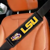 Fan Mats Lsu Embroidered Seatbelt Pad - Pair 162-F120 Lsu Tigers