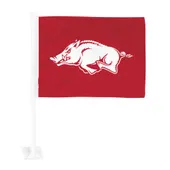 Fan Mats University Of Arkansas Car Flag 108-F109 Arkansas Razorbacks
