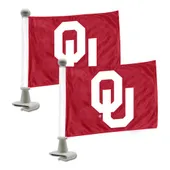 Fan Mats University Of Oklahoma Ambassador Flags 192-F106 Oklahoma Sooners
