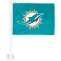 Fan Mats NFL - Miami Dolphins Car Flag 617-F109 Miami Dolphins