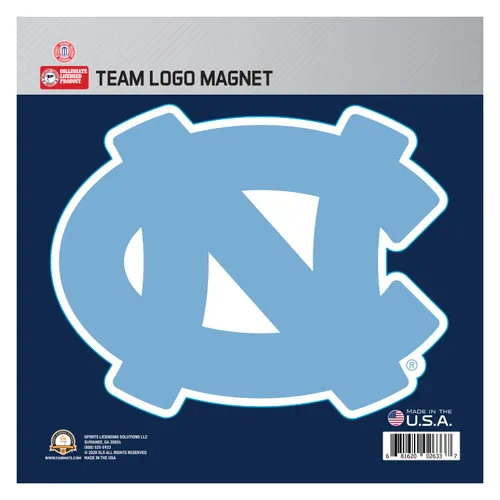 Fan Mats Unc Chapel Hill Large Magnet 185-F608 North Carolina Tar Heels