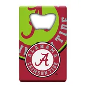 Fan Mats University Of Alabama Credit Card Bottle Opener 102-F901 Alabama Crimson Tide