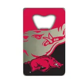 Fan Mats University Of Arkansas Credit Card Bottle Opener 108-F901 Arkansas Razorbacks
