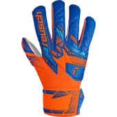 Reusch Attrakt Solid Finger Support Junior Soccer Goalie Gloves 5472510