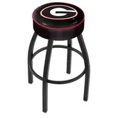 Holland Univ. of Georgia G Blk Bar Stool