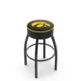 Holland University of Iowa Blk Bar Stool