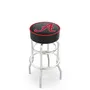 University Alabama Script A Double-Ring Bar Stool
