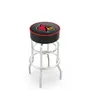 University of Louisville Double-Ring Bar Stool