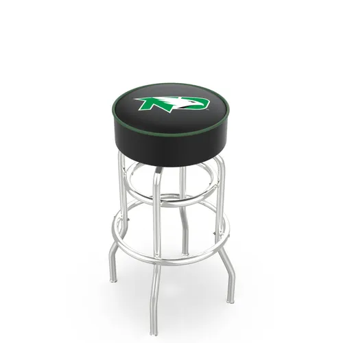 Univ of North Dakota Double-Ring Bar Stool