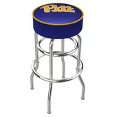 University of Pittsburgh Double-Ring Bar Stool