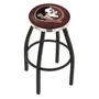 Florida State Head Flat Ring Blk Bar Stool