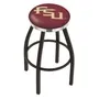 Florida State Script Flat Ring Blk Bar Stool