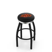Oklahoma State University Flat Ring Blk Bar Stool