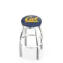 Univ of California Flat Ring Chrome Bar Stool