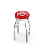 Ohio State University Ribbed Ring Bar Stool