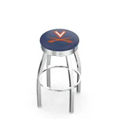 University of Virginia Ribbed Ring Bar Stool