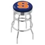 Syracuse University Ribbed Double-Ring Bar Stool