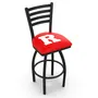 Rutgers University Ladder Swivel Bar Stool