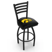 University of Iowa Ladder Swivel Bar Stool