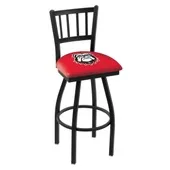 Univ of Georgia Bulldog Jailhouse Swivel Bar Stool