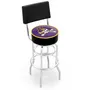 East Carolina Univ Double-Ring Back Bar Stool