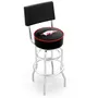 University of Arkansas Double-Ring Back Bar Stool