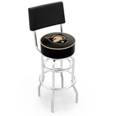 US Military Academy Double-Ring Back Bar Stool