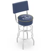 US Naval Academy Double-Ring Back Bar Stool