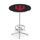Indiana University Chrome Pub Table