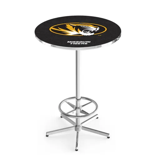 University of Missouri Chrome Pub Table. Free shipping.  Some exclusions apply.