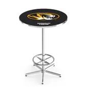 University of Missouri Chrome Pub Table