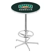 Ohio University Chrome Pub Table
