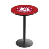 Univ of Alabama Script A Round Base Pub Table