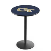 Georgia Tech Round Base Pub Table