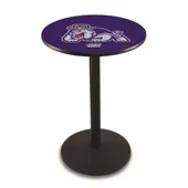 James Madison University Round Base Pub Table