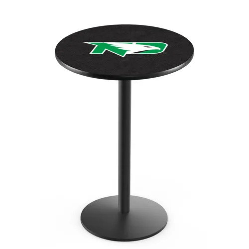 University of North Dakota Round Base Pub Table