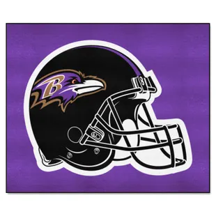 FANMATS Baltimore Ravens 3 ft. x 6 ft. Football Field Rug Runner